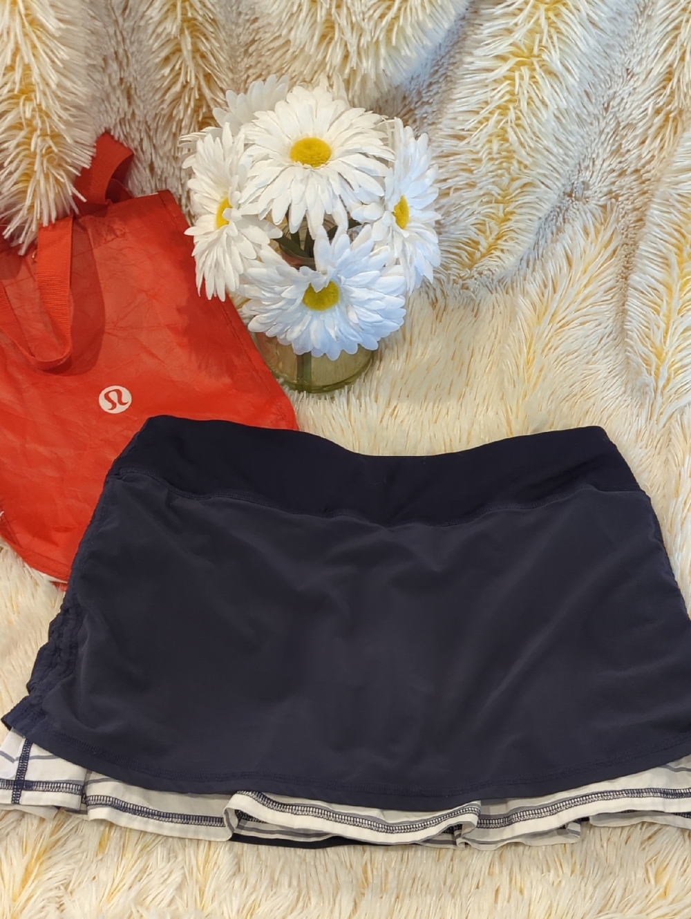 ❣️👗Lululemon Tennis Golf Skirt Size 6 In Navy Blue👗❣️